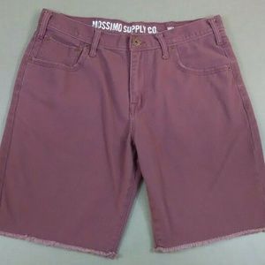Mossimo Supply Co Mens Size 38 Denim 5 Pocket Fray